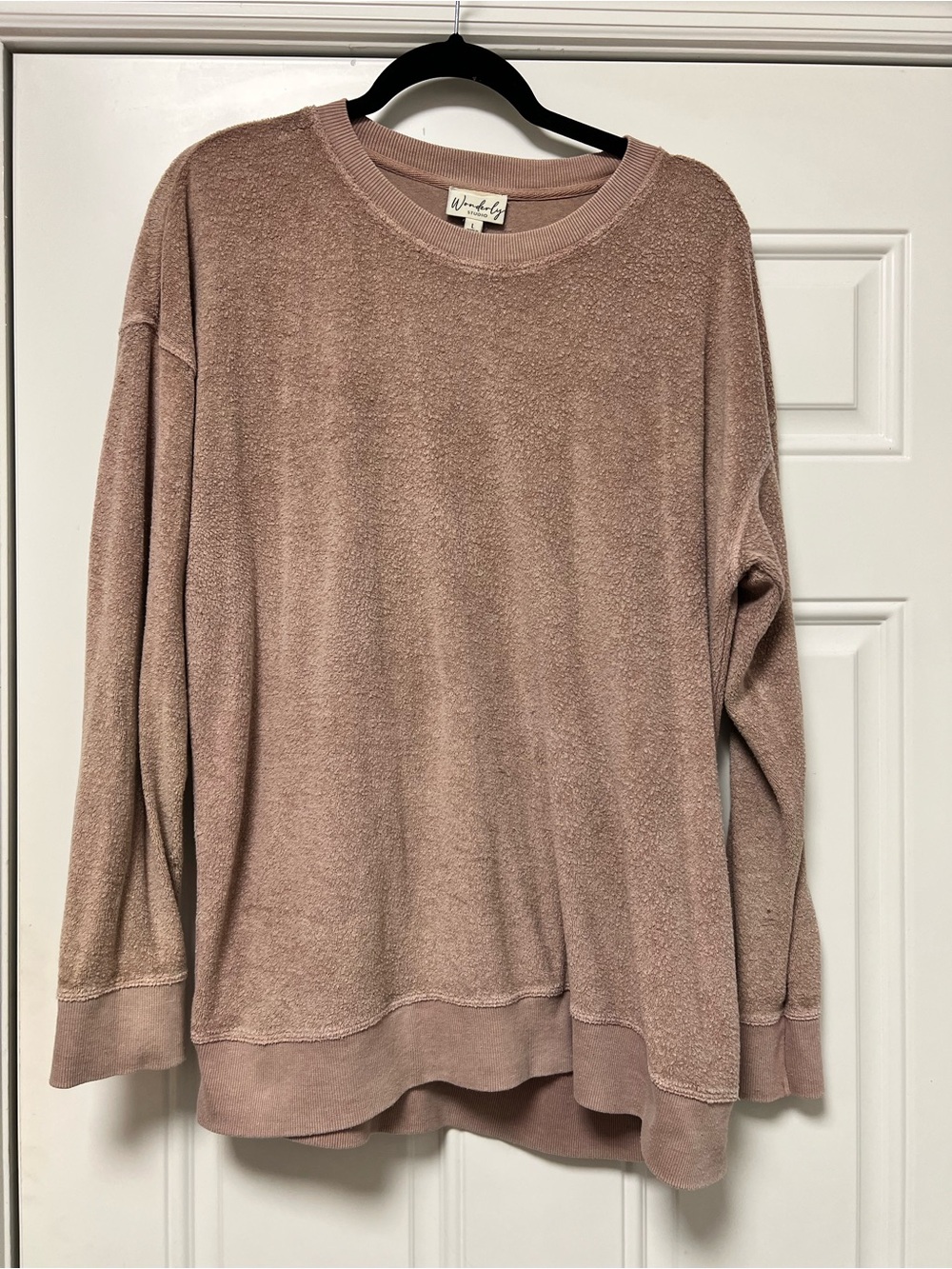 Wonderly Studio Women’s Top Rose Pink Size Large